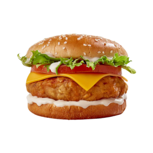 AFC Chicken Patty Burger with Cheese