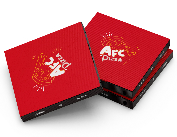 AFC Pizza Box